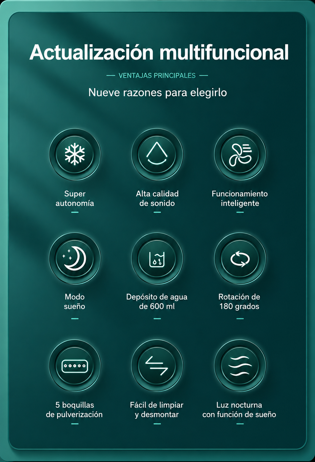 Ventilador Humificador Verano POLAR BREEZE